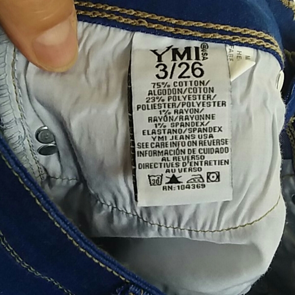 2/$20 YMI Wanna Betta Butt? 3/26 Jean Shorts - Picture 6 of 6